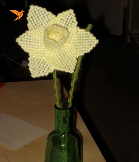 立体绣制作的漂亮花朵图片