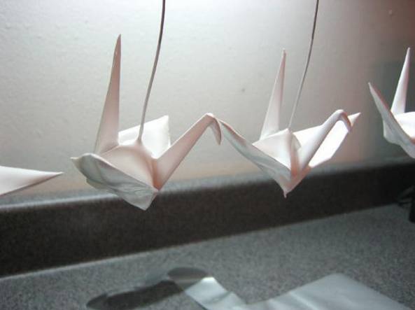 折纸千纸鹤图片