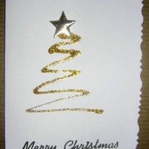 制作简单漂亮的圣诞节贺卡