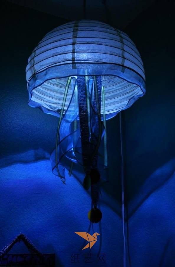 漂亮的水母灯罩图片