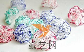 多色折纸康乃馨