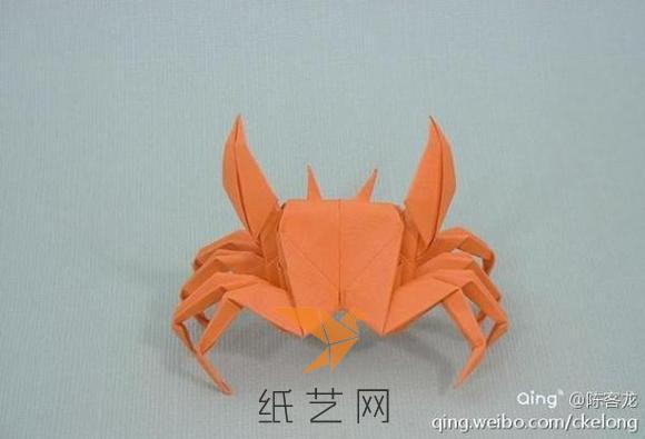 折纸螃蟹