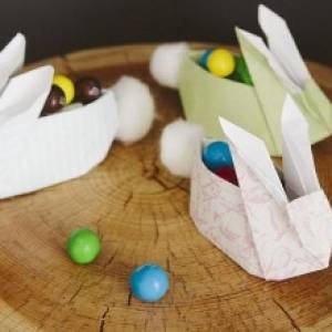 儿童的启蒙折纸秀---折纸小兔子