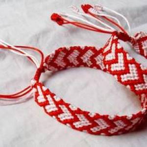 珍贵信物---美丽的编织手链