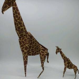 手工制作最优雅的动物长颈鹿