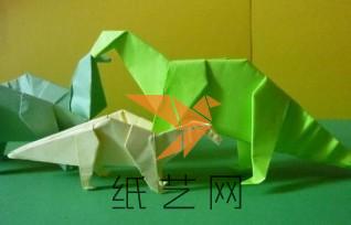 折纸恐龙