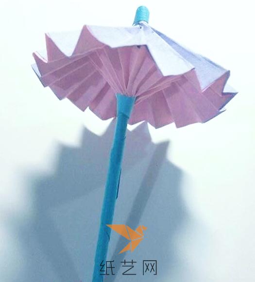 可爱的折纸小伞