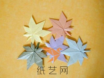 折纸枫叶