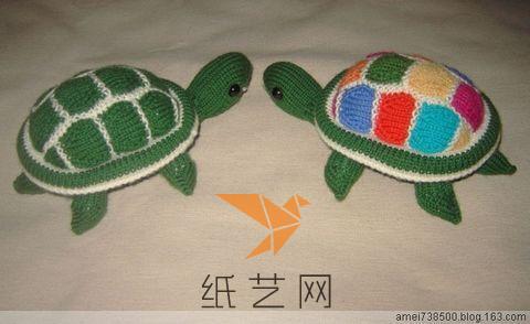 手工编织乌龟