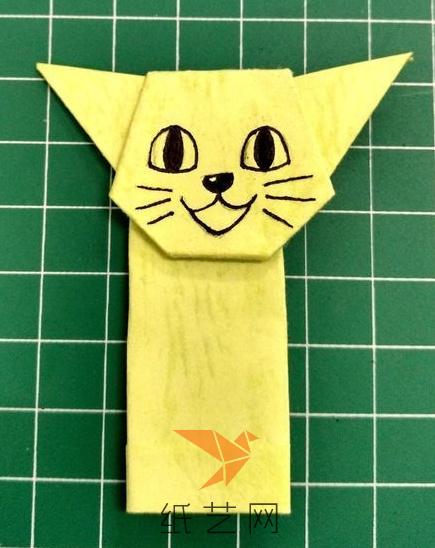 小猫折纸指套