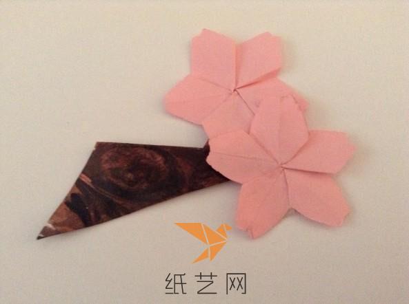 折纸梅花