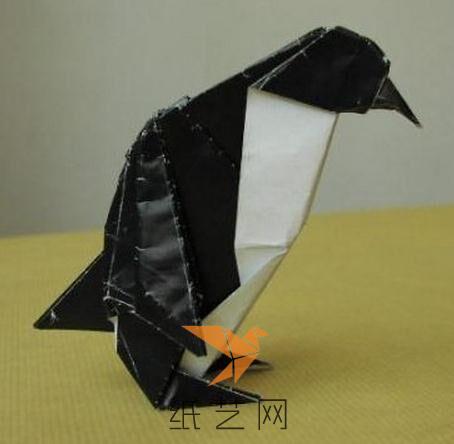 可嗳的折纸企鹅