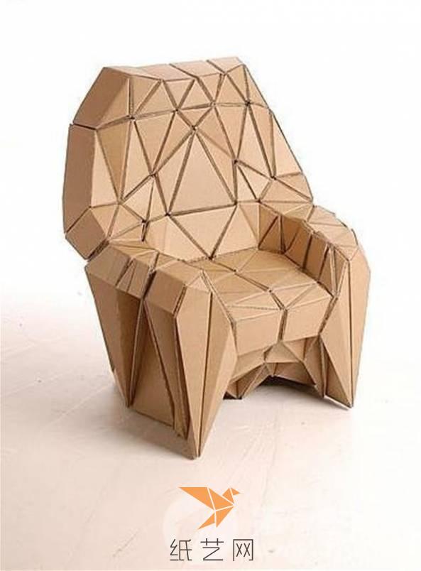 纸质的居家椅子