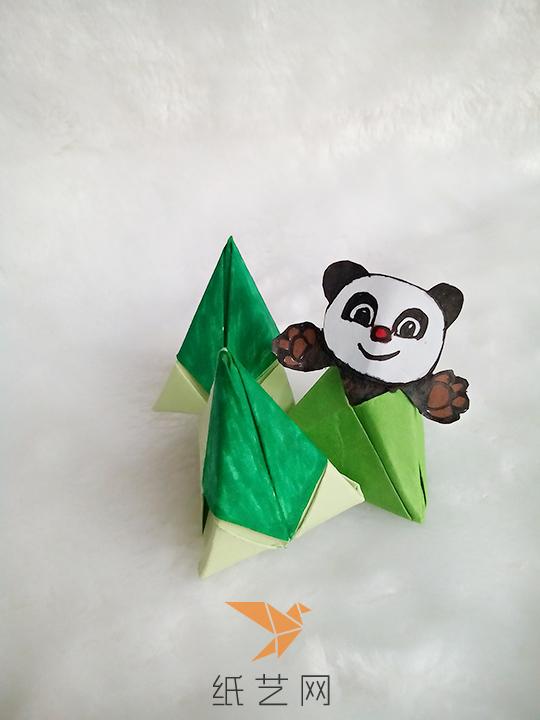 三角熊猫粽