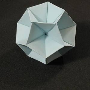 几何立体折纸作品