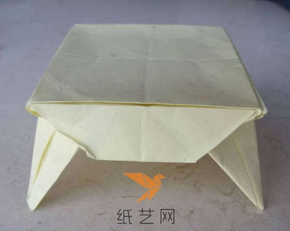 简单折纸桌子