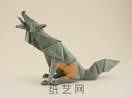 加藤折纸狼图片