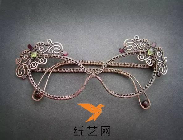 铜丝制作古典精美的项链饰品