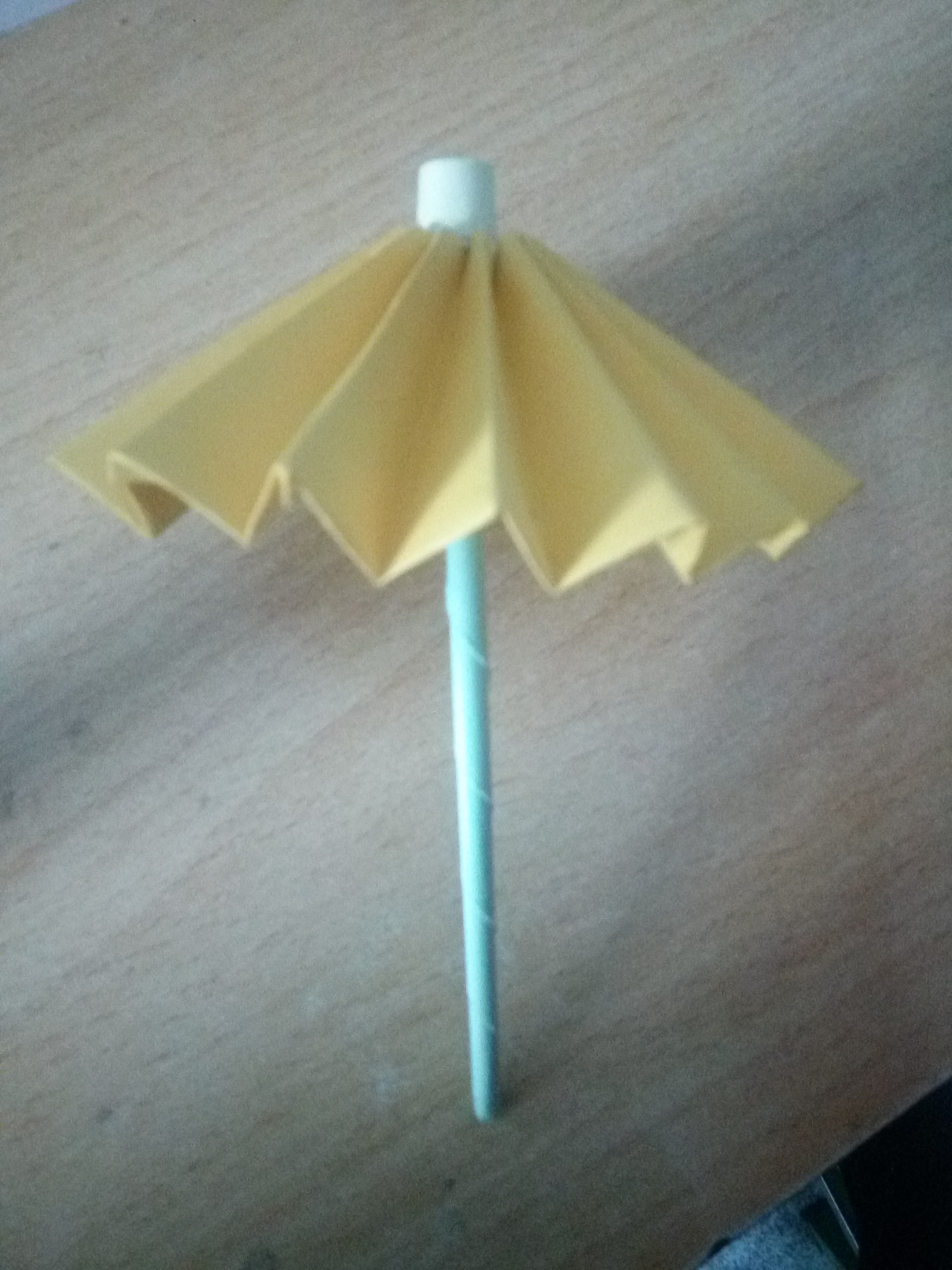 简单的雨伞折纸