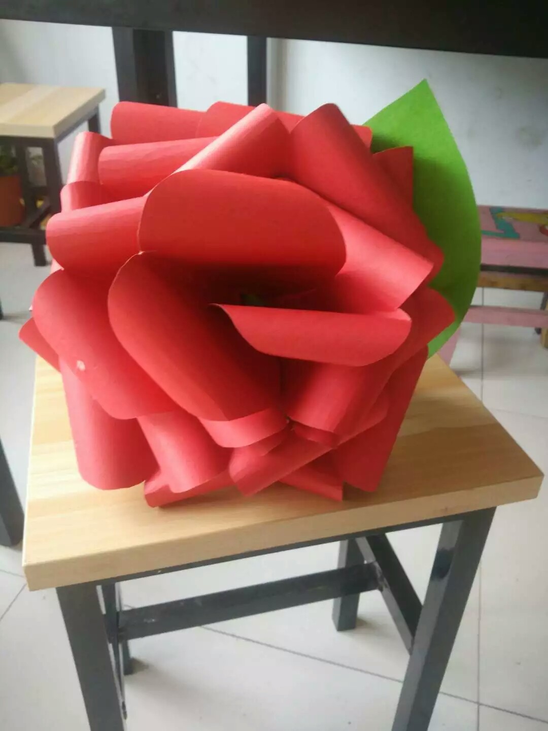 【六一活动】大型玫瑰花