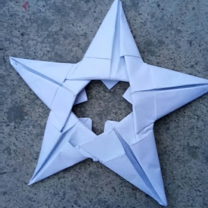 折叠五角星
